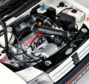 PEUGEOT 205 1.9 GTI KIT WITH 720 PARTS WHITE — фото 4