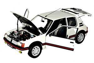 PEUGEOT 205 1.9 GTI KIT WITH 720 PARTS WHITE — фото 2