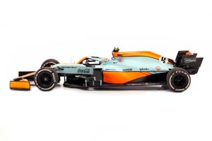 MCLAREN F1 TEAM MCL35M LANDO NORRIS 3RD PLACE MONACO GP 2021 — фото 3