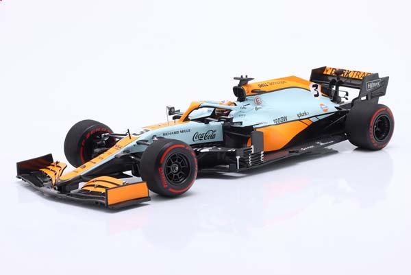 MCLAREN MCL35M GULF #3 MONACO GP FORMULA 1 2021 DANIEL RICCIARDO / МАКЛАРЕН MCL35M ГУЛФ ГРАН-ПРИ МОНАКО ФОРМУЛА-1 ДАНИЛ РИККИАРДО ЛИВРЕЯ