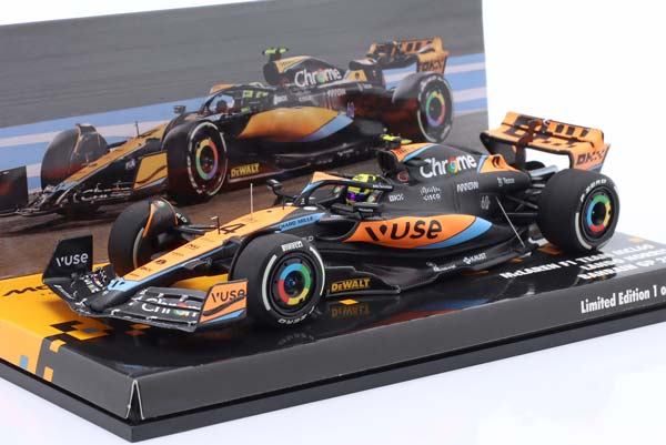 MCLAREN MCL60 #4 BAHRAIN GP FORMULA 1 2023 LANDO NORRIS / МАКЛАРЕН MCL60 БАХРАЙН ГРАН-ПРИ ФОРМУЛА-1 ЛАНДО НОРРИС
