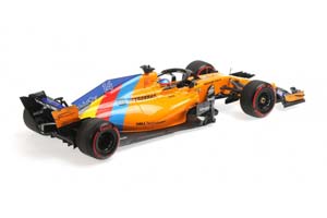 MCLAREN MCL33 ABU DHABI GP LAST RACE 2018 FERNANDO ALONSO #14 L.E. 518 PCS. — фото 2