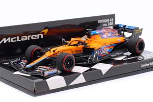 MCLAREN F1 TEAM MCL35M DANIEL RICCIARDO ABU DHABI GP 2021