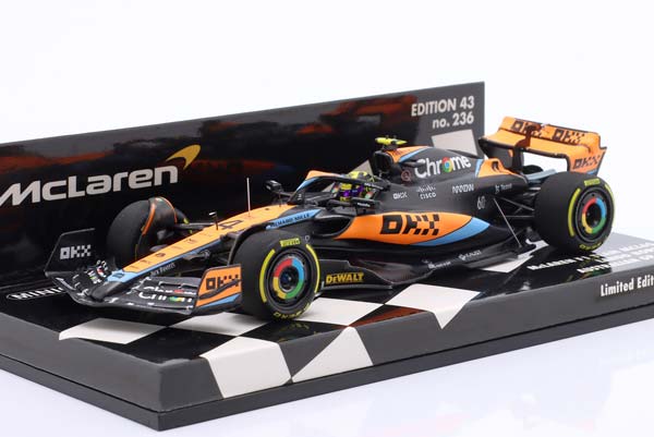 MCLAREN MCL60 #4 6TH AUSTRALIAN GP FORMULA 1 2023 LANDO NORRIS / МАКЛАРЕН MCL60 6 МЕСТО ГРАН-ПРИ АВСТРАЛИИ ФОРМУЛА-1 ЛАНДО НОРРИС