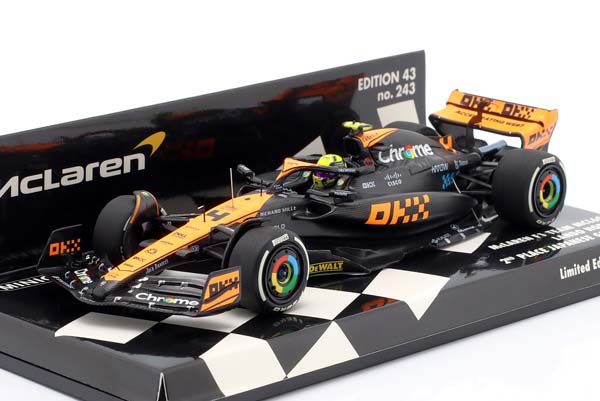 MCLAREN MCL60 #4 2ND JAPAN GP FORMULA 1 2023 LANDO NORRIS / МАКЛАРЕН MCL60 2 МЕСТО ГРАН-ПРИ ЯПОНИИ ФОРМУЛА-1 ЛАНДО НОРРИС