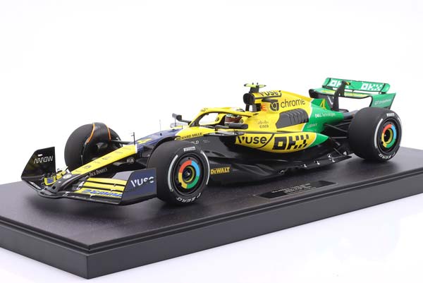 MCLAREN MCL38 #4 4TH MONACO GP FORMULA 1 2024 1:12 LANDO NORRIS / МАКЛАРЕН MCL38 4 МЕСТО ГРАН-ПРИ МОНАКО ФОРМУЛА-1 ЛАНДО НОРРИС