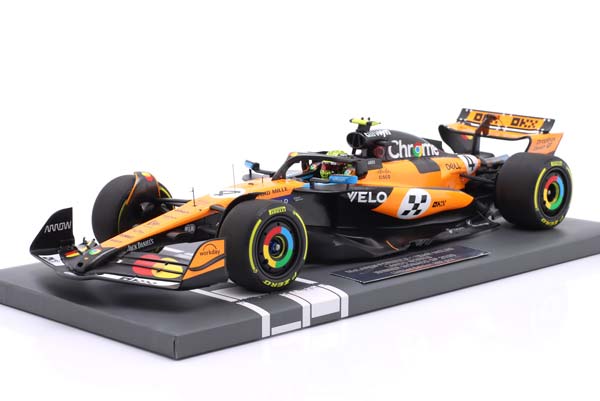 MCLAREN MCL39 #4 WINNER MONACO GP FORMULA 1 WORLD CHAMPION 2025 LANDO NORRIS / МАКЛАРЕН MCL39 ПОБЕДИТЕЛЬ ГРАН-ПРИ МОНАКО ФОРМУЛА-1 ЧЕМПИОН МИРА ЛАНДО НОРРИС