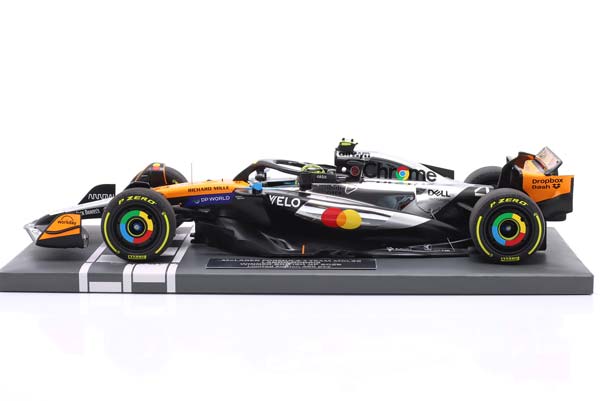 MCLAREN MCL39 #4 WINNER BRITISH GP FORMULA 1 WORLD CHAMPION 2025 LANDO NORRIS / МАКЛАРЕН MCL39 ПОБЕДИТЕЛЬ ГРАН-ПРИ ВЕЛИКОБРИТАНИИ ФОРМУЛА-1 ЧЕМПИОН МИРА ЛАНДО НОРРИС — фото 4