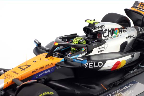MCLAREN MCL39 #4 WINNER BRITISH GP FORMULA 1 WORLD CHAMPION 2025 LANDO NORRIS / МАКЛАРЕН MCL39 ПОБЕДИТЕЛЬ ГРАН-ПРИ ВЕЛИКОБРИТАНИИ ФОРМУЛА-1 ЧЕМПИОН МИРА ЛАНДО НОРРИС — фото 6