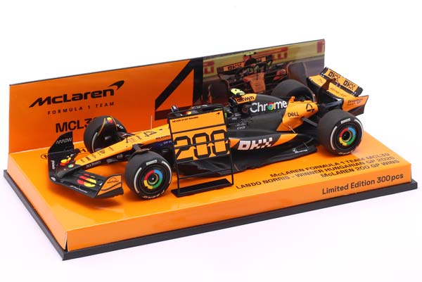 MCLAREN MCL39 #4 WINNER HUNGARY GP FORMULA 1 WORLD CHAMPION 2025 LANDO NORRIS / МАКЛАРЕН MCL39 ПОБЕДИТЕЛЬ ГРАН-ПРИ ВЕНГРИИ ФОРМУЛА-1 ЧЕМПИОН МИРА ЛАНДО НОРРИС — фото 3