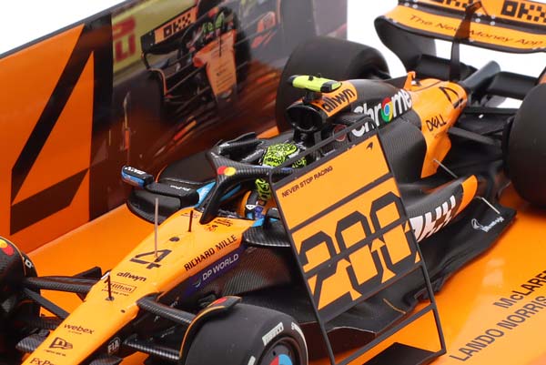 MCLAREN MCL39 #4 WINNER HUNGARY GP FORMULA 1 WORLD CHAMPION 2025 LANDO NORRIS / МАКЛАРЕН MCL39 ПОБЕДИТЕЛЬ ГРАН-ПРИ ВЕНГРИИ ФОРМУЛА-1 ЧЕМПИОН МИРА ЛАНДО НОРРИС — фото 5