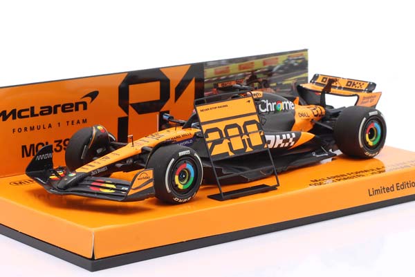 MCLAREN MCL39 #81 2ND HUNGARY GP FORMULA 1 2025 OSCAR PIASTRI / МАКЛАРЕН MCL39 2 МЕСТО ГРАН-ПРИ ВЕНГРИИ ФОРМУЛА-1 ОСКАР ПИАСТРИ — фото 1