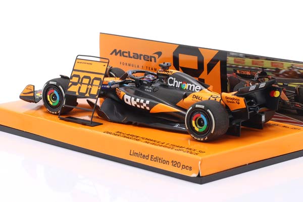 MCLAREN MCL39 #81 2ND HUNGARY GP FORMULA 1 2025 OSCAR PIASTRI / МАКЛАРЕН MCL39 2 МЕСТО ГРАН-ПРИ ВЕНГРИИ ФОРМУЛА-1 ОСКАР ПИАСТРИ — фото 2