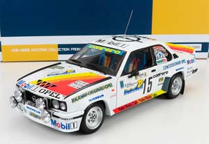 OPEL ASCONA 400 NIGHT VERSION #15 WINNER RALLY INTERNAZIONALE DELLA LANA 1982, M.BIASION - RUDY,  WHITE