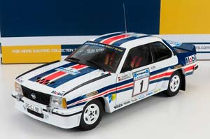 OPEL  ASCONA 400 #1 2ND RALLY ACROPOLIS 1982 W.ROHRL - C.GEISTDORFER,  WHITE/ BLUE/ RED