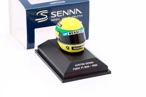 МОДЕЛЬ ШЛЕМА AYRTON SENNA PORTUGAL GP 1985 — фото 5
