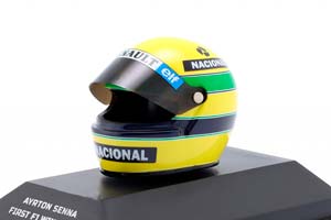 МОДЕЛЬ ШЛЕМА AYRTON SENNA PORTUGAL GP 1985 — фото 1