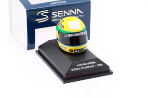 МОДЕЛЬ ШЛЕМА AYRTON SENNA WORLD CHAMPION 1990 — фото 5