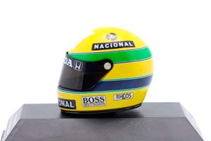 МОДЕЛЬ ШЛЕМА AYRTON SENNA WORLD CHAMPION 1990 — фото 2