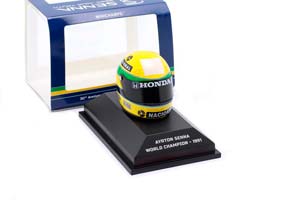 МОДЕЛЬ ШЛЕМА AYRTON SENNA MCLAREN HONDA #1 FORMULA 1 WORLD CHAMPION 1991 — фото 5