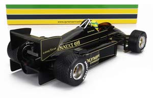 LOTUS RENAULT 97T A.SENNA GP PORTUGAL 1985 WINNER FIRST WIN #12 W.RAIN TYRES — фото 2