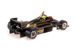LOTUS F1 97T RENAULT TURBO TEAM LOTUS №12 WINNER PORTUGAL GP DIRTY VERSION AYRTON SENNA 1985 BLACK — фото 2