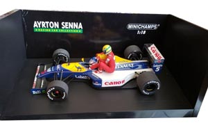 WILLIAMS FW14 AYRTON SENNA RIDING NIGEL MANSELL BRITISH GP 1991 #5 / ВИЛЬЯМС — фото 5