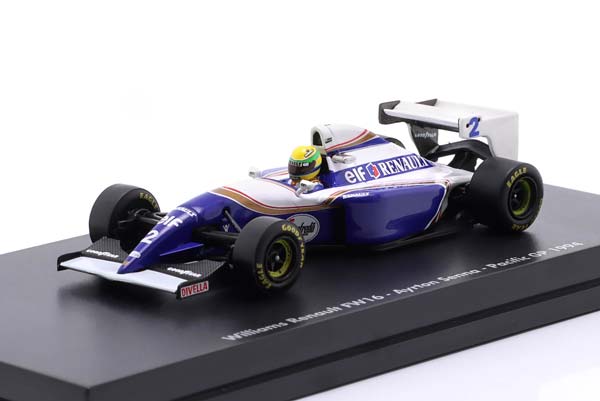 WILLIAMS FW16 #2 PACIFIC GP FORMULA 1 1994 AYRTON SENNA / ВИЛЬЯМС FW16 ПАКИФИК ГРАН-ПРИ ФОРМУЛА-1 АЙРТОН СЕННА