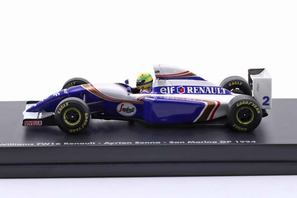 WILLIAMS FW16 #2 SAN MARINO GP FORMULA 1 1994 AYRTON SENNA / ВИЛЬЯМС FW16 САН МАРИНО ГРАН-ПРИ ФОРМУЛА-1 АЙРТОН СЕННА — фото 4