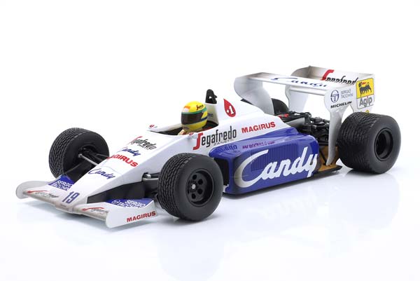 TOLEMAN HART TG184 #19 2ND MONACO GP FORMULA 1 1984 AYRTON SENNA / ТОЛЕМАН ХАРТ TG184 2ND МОНАКО ГРАН-ПРИ ФОРМУЛА-1 АЙРТОН СЕННА