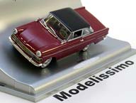 OPEL REKORD COUPE TEAM EDITION 1961-1962 DARKRED BLACK