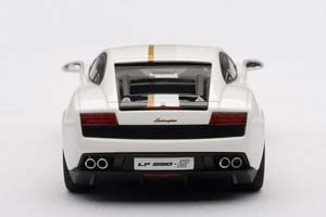 LAMBORGHINI GALLARDO LP550-2 BALBONI 2009 BIANCO MONOCERUS/WHITE — фото 6