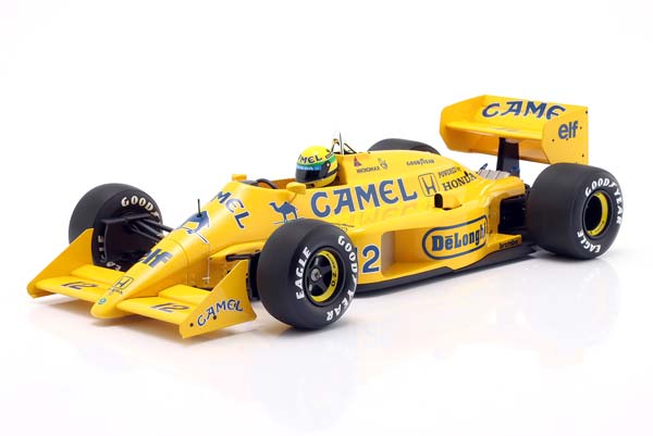 LOTUS 99T #12 WINNER MONACO GP FORMULA 1 1987 AYRTON SENNA / ЛОТУС 99T ПОБЕДИТЕЛЬ ГРАН-ПРИ МОНАКО ФОРМУЛА-1 АЙРТОН СЕННА