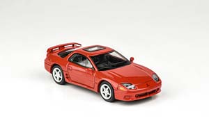 MITSUBISHI 3000GT GTO 1994 РУЛЬ СЛЕВА, КРАСНЫЙ (ДЛИНА МОДЕЛИ 6-10 СМ)