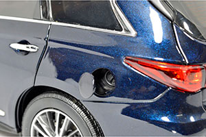 INFINITI QX60 HYBRID UPLIFTING 2017 BLUE METALLIC — фото 10
