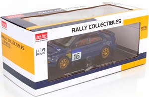 SUBARU IMPREZA 555 NO.16, RALLY HONG KONG BEIJING LU NIN JUN/CHEN XUE ZHONG 1995 LIMITED EDITION 299 PCS. — фото 5