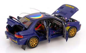 SUBARU IMPREZA 555 NO.16, RALLY HONG KONG BEIJING LU NIN JUN/CHEN XUE ZHONG 1995 LIMITED EDITION 299 PCS. — фото 4