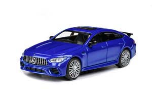 MERCEDES-BENZ AMG GT63 S 2019 (ЛЕВОРУЛЬНЫЙ) СИНИЙ МЕТАЛЛИК (ДЛИНА МОДЕЛИ 6-10 СМ)