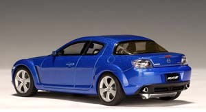 MAZDA RX-8 2003 BLUE METALLIC — фото 2