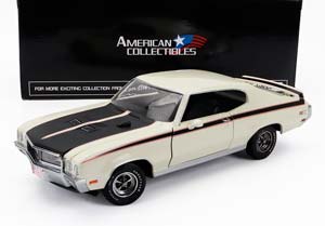 BUICK GSX COUPE 1970, WHITE BLACK