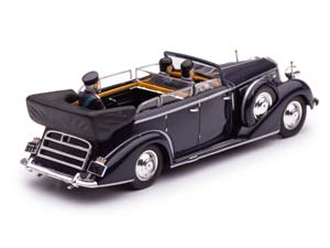 LANCIA ASTURA IV SERIE MINISTERIALE С ФИГУРКОЙ КОРОЛЯ ВИКТОРА ЭММАНУИЛА III 1938 (VITTORIO EMANUELE) — фото 4