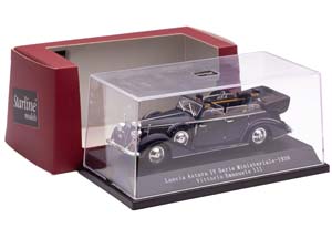 LANCIA ASTURA IV SERIE MINISTERIALE С ФИГУРКОЙ КОРОЛЯ ВИКТОРА ЭММАНУИЛА III 1938 (VITTORIO EMANUELE) — фото 11
