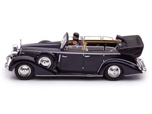 LANCIA ASTURA IV SERIE MINISTERIALE С ФИГУРКОЙ КОРОЛЯ ВИКТОРА ЭММАНУИЛА III 1938 (VITTORIO EMANUELE) — фото 2