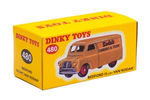 BEDFORD 10 CWT ФУРГОН KODAK ЖЕЛТЫЙ — фото 5