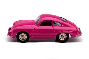 PORSCHE 356A COUPE ФИОЛЕТОВЫЙ — фото 5