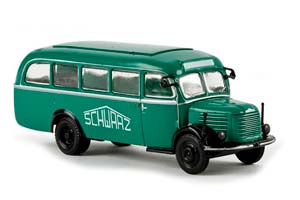 STEYR 380 BUS, GREEN (ДЛИНА МОДЕЛИ 3-5 СМ) — фото 1