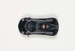 PAGANI HUAYRA 2011 BLACK/SILVER STRIPES — фото 6