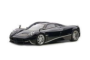 PAGANI HUAYRA 2011 BLACK/SILVER STRIPES