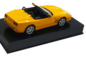 FERRARI 550 BARCHETTA PININFARINA 2001 YELLOW (BLISTER) — фото 2