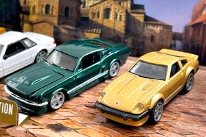FORD MUSTANG LX+MUSTANG GT+CHEVROLET CAMARO+PONTIAC GTO+DATSUN 280 ZX НАБОР ИЗ 5-ТИ МОДЕЛЕЙ (ДЛИНА МОДЕЛИ 3-5 СМ) — фото 4
